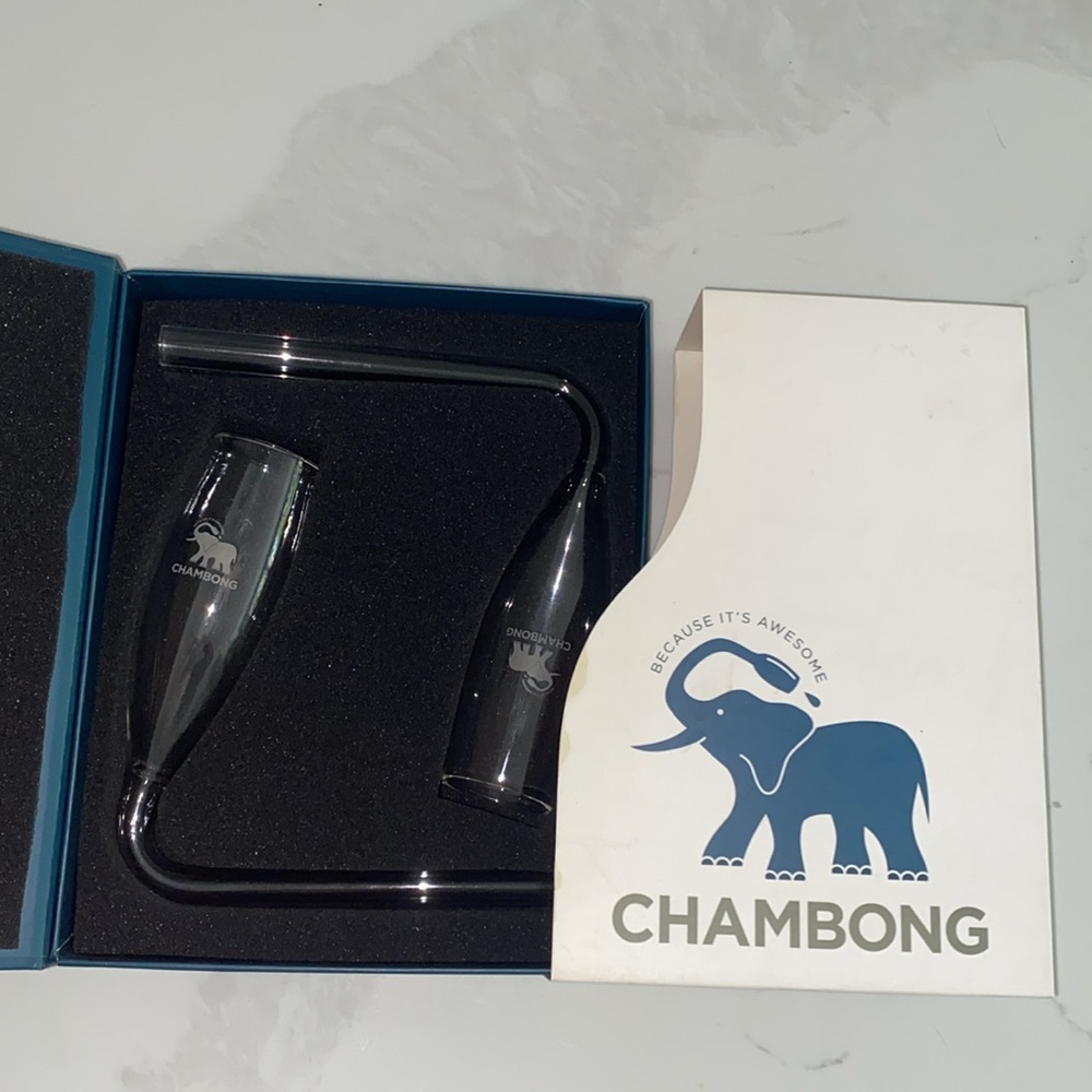 Chambong champagne party glasses